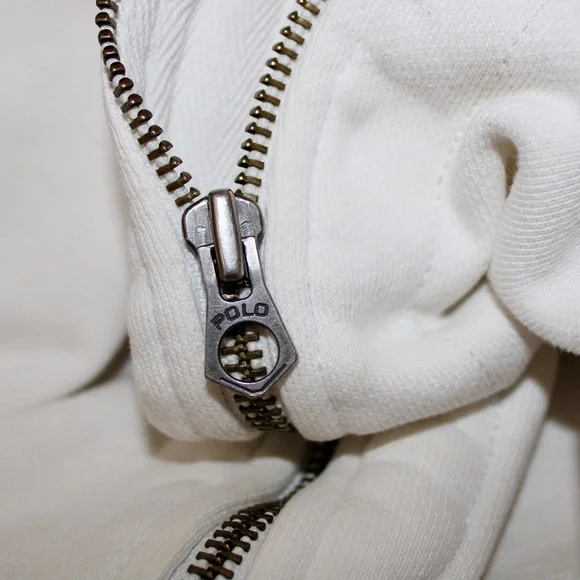 POLO RALPH LAUREN Zip Hoodie Jacket Size Small - Picture 4 of 14